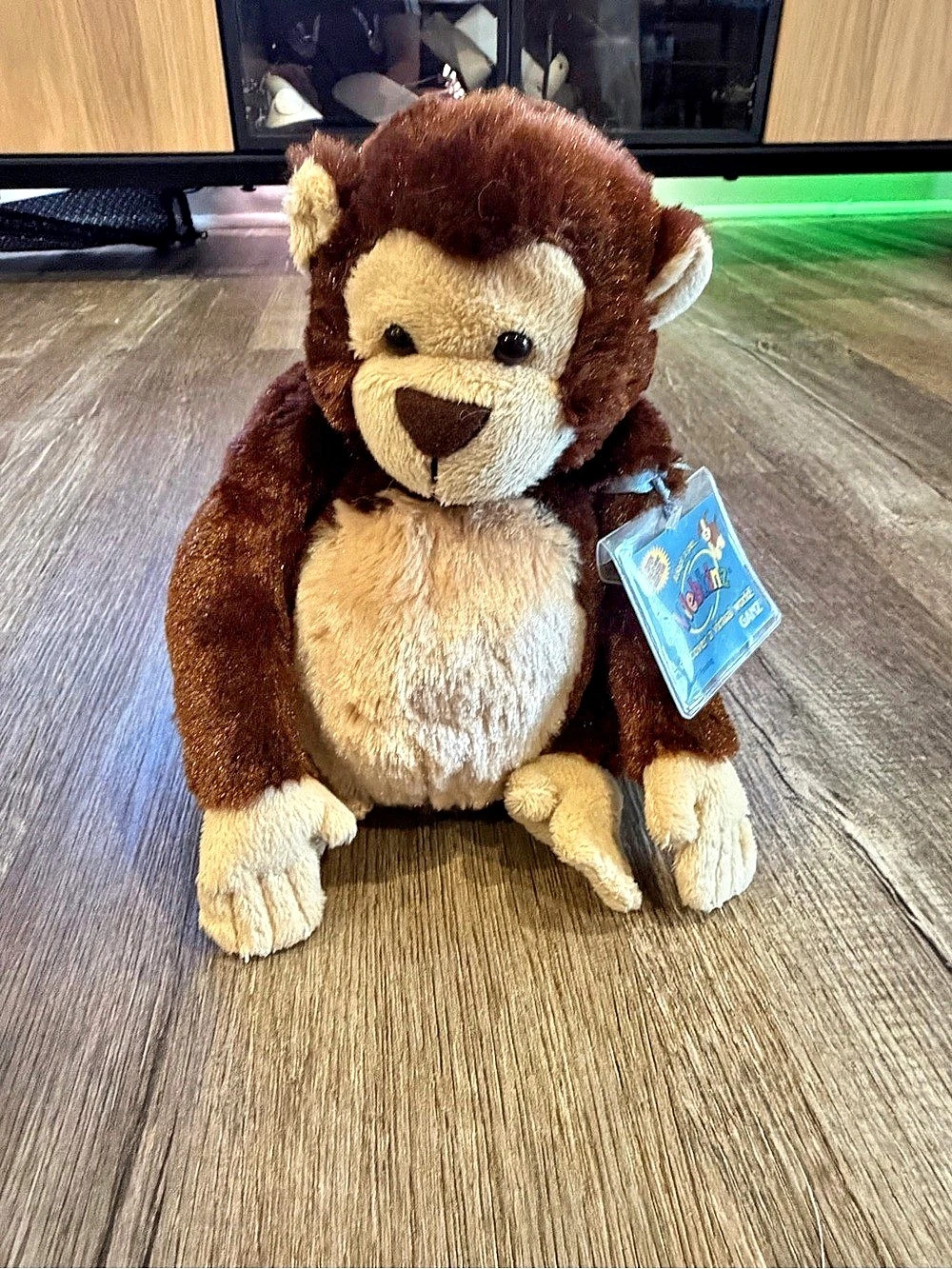 Ganz Webkinz Chimpanzee Brown & Cream HM172